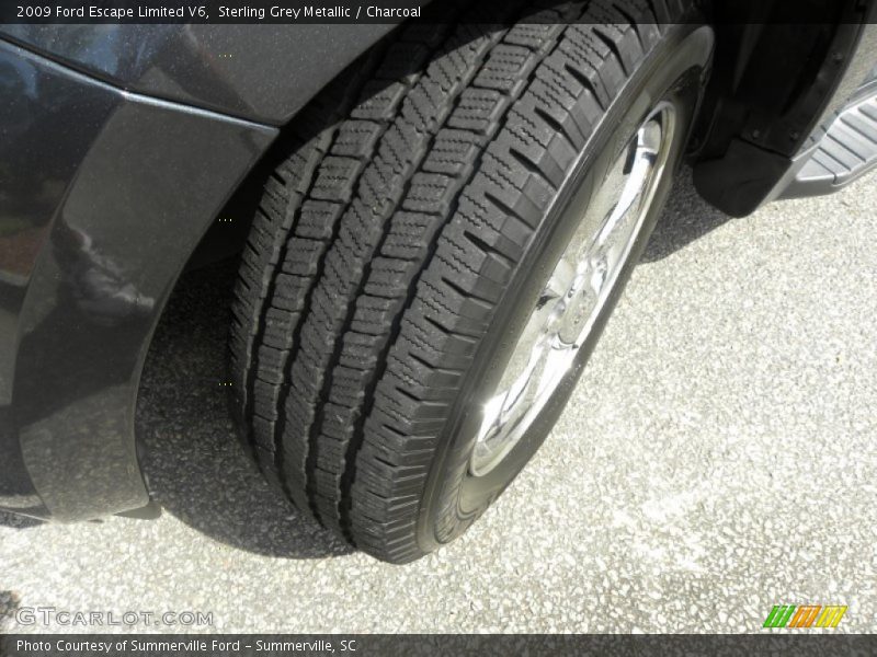 Sterling Grey Metallic / Charcoal 2009 Ford Escape Limited V6
