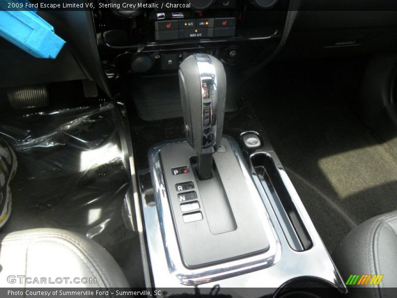 Sterling Grey Metallic / Charcoal 2009 Ford Escape Limited V6