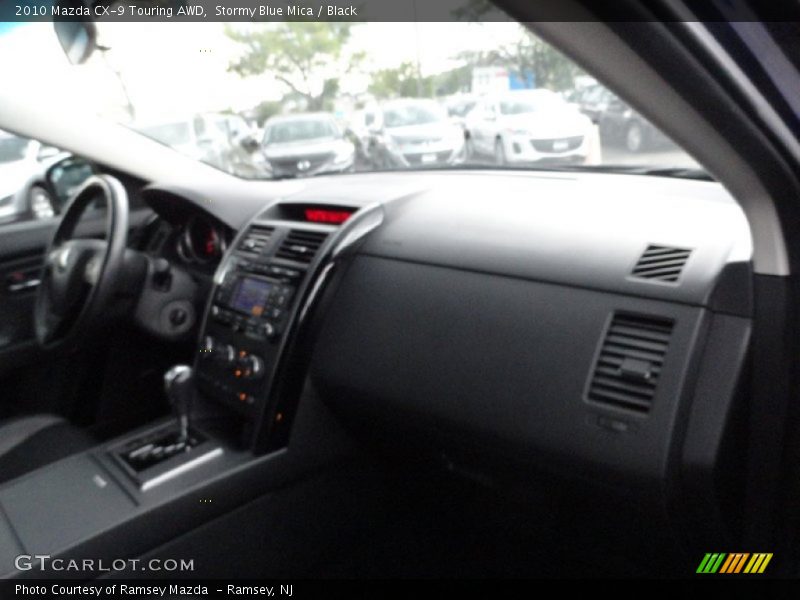 Stormy Blue Mica / Black 2010 Mazda CX-9 Touring AWD