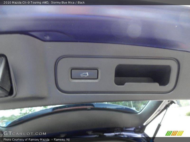 Stormy Blue Mica / Black 2010 Mazda CX-9 Touring AWD