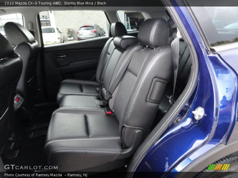 Stormy Blue Mica / Black 2010 Mazda CX-9 Touring AWD