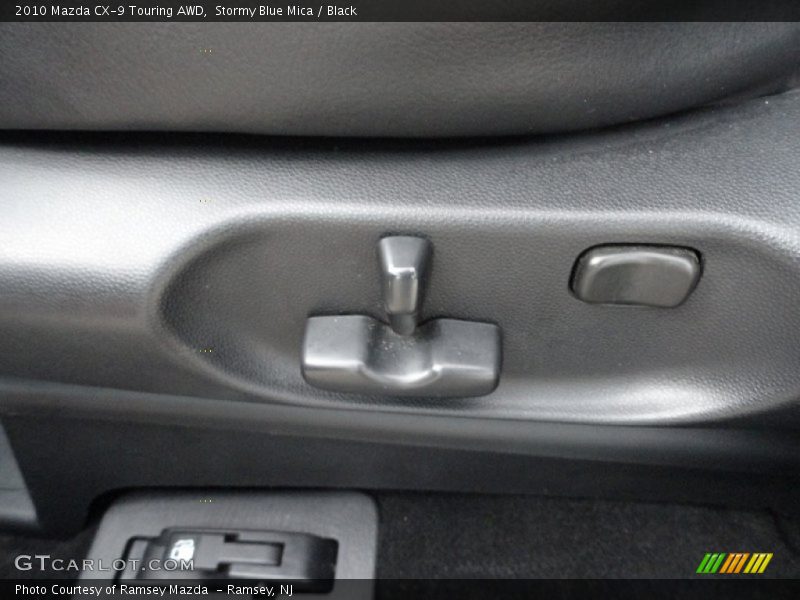 Stormy Blue Mica / Black 2010 Mazda CX-9 Touring AWD