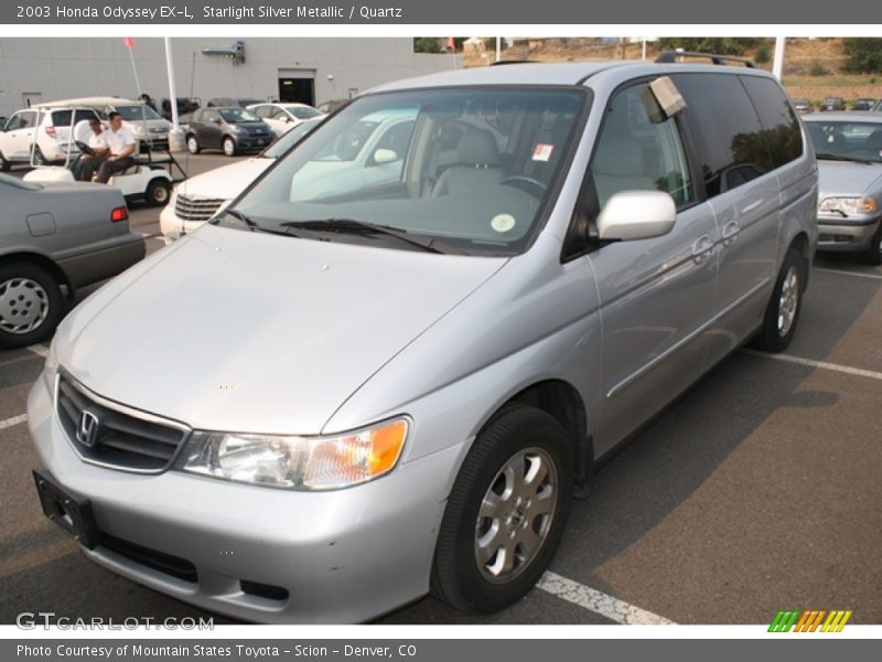 Starlight Silver Metallic / Quartz 2003 Honda Odyssey EX-L