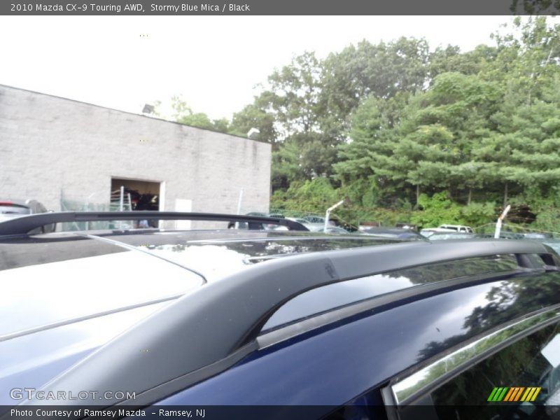 Stormy Blue Mica / Black 2010 Mazda CX-9 Touring AWD