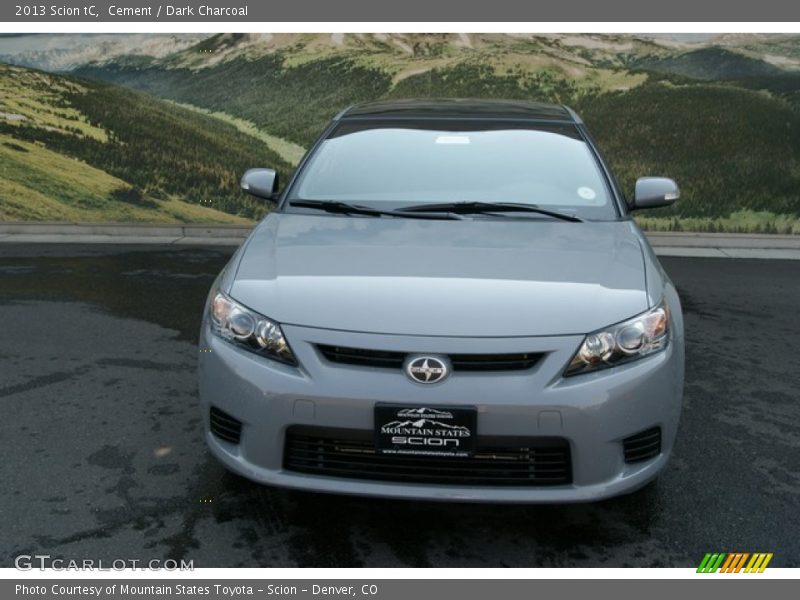 Cement / Dark Charcoal 2013 Scion tC