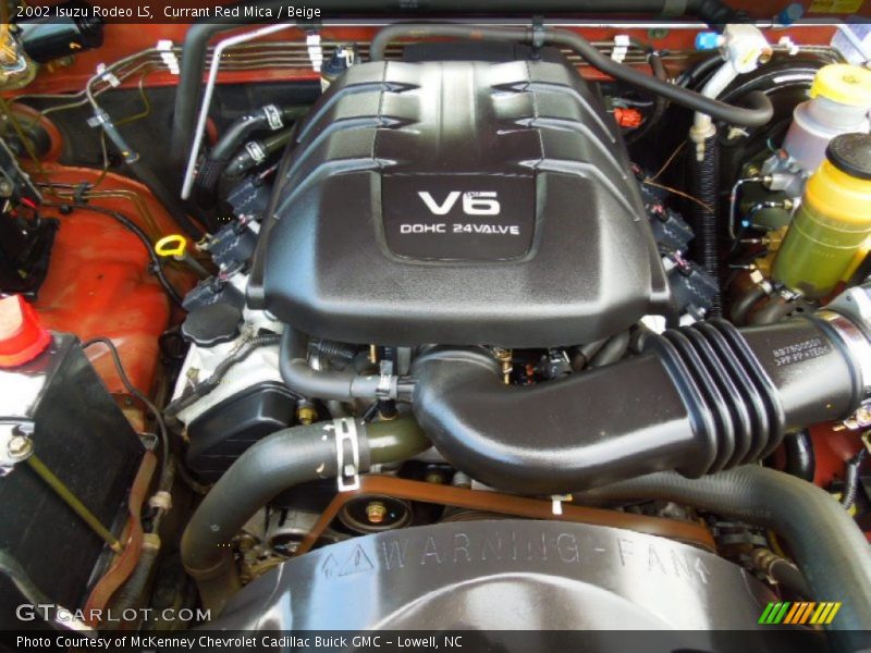  2002 Rodeo LS Engine - 3.2 Liter DOHC 24-Valve V6