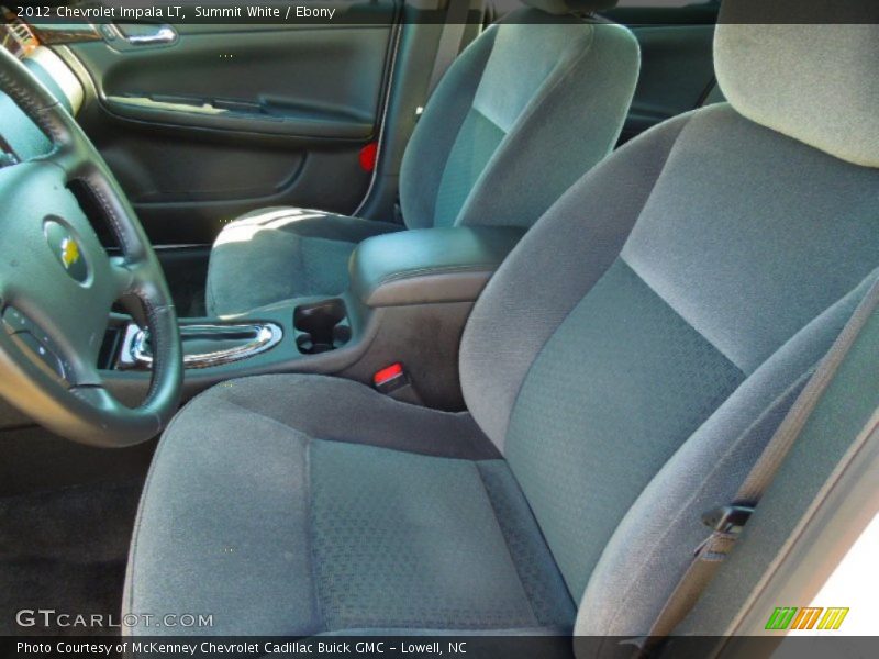 Summit White / Ebony 2012 Chevrolet Impala LT