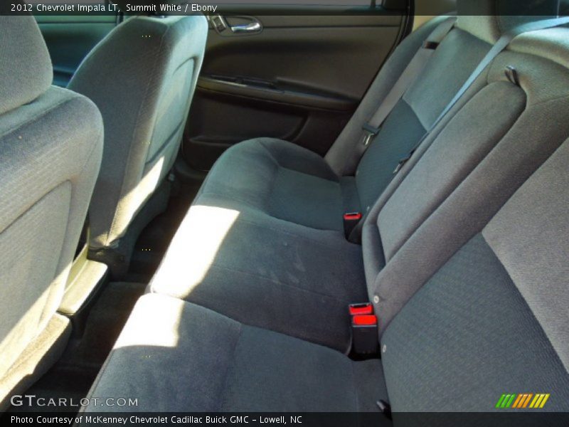 Summit White / Ebony 2012 Chevrolet Impala LT