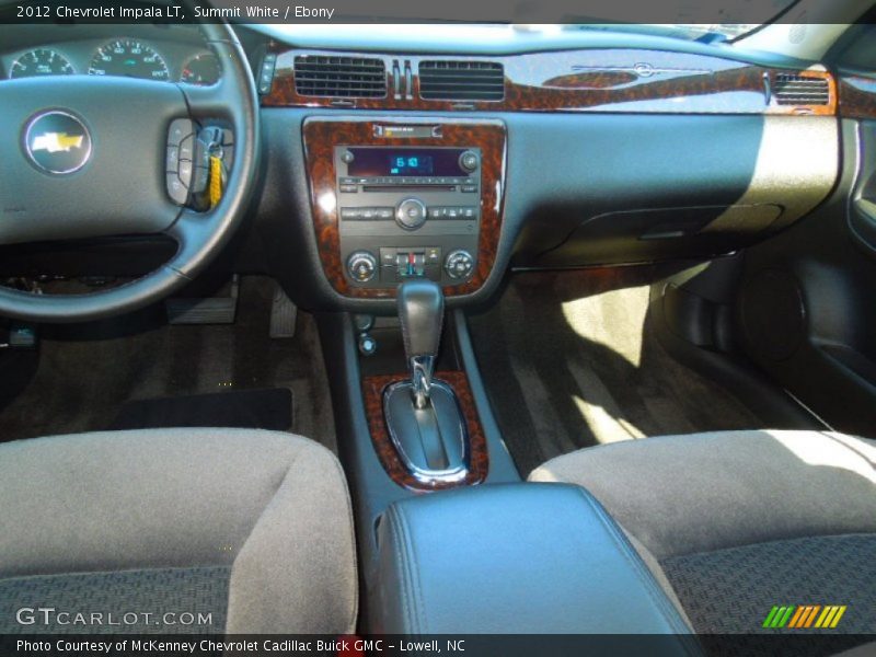 Summit White / Ebony 2012 Chevrolet Impala LT
