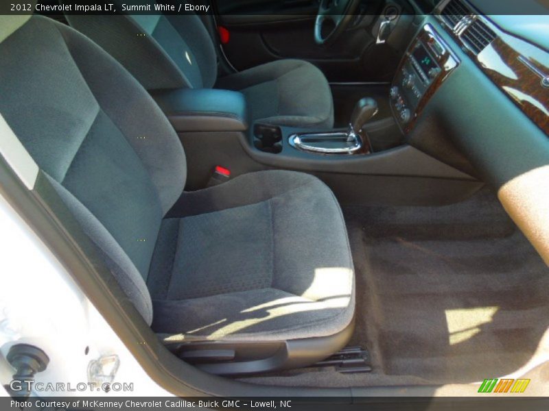 Summit White / Ebony 2012 Chevrolet Impala LT