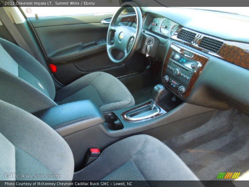 Summit White / Ebony 2012 Chevrolet Impala LT