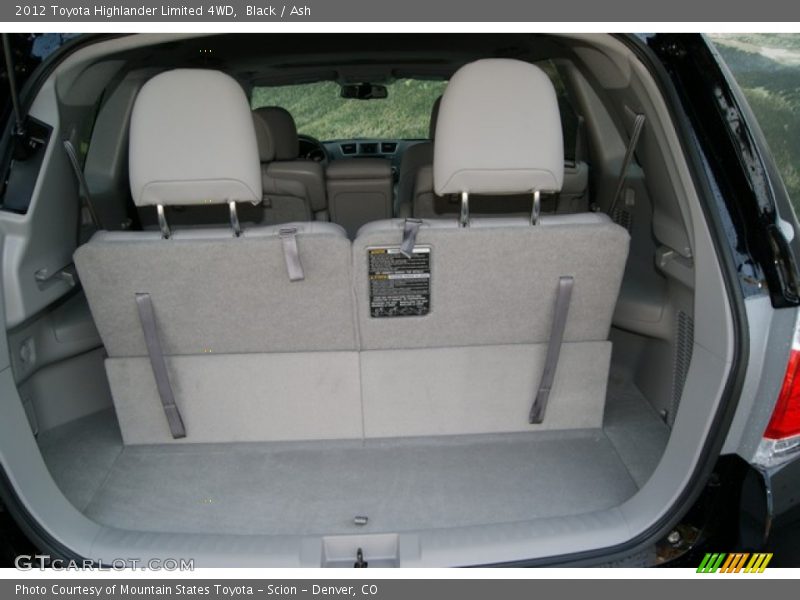 Black / Ash 2012 Toyota Highlander Limited 4WD