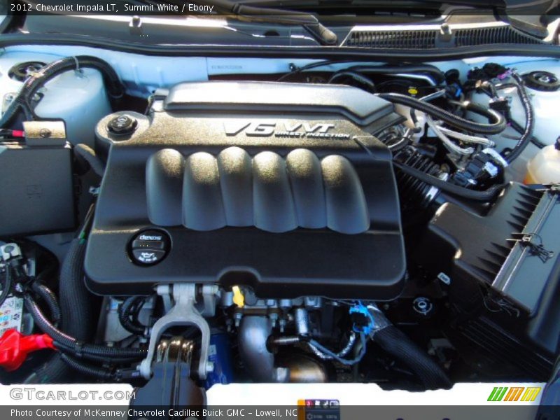 Summit White / Ebony 2012 Chevrolet Impala LT