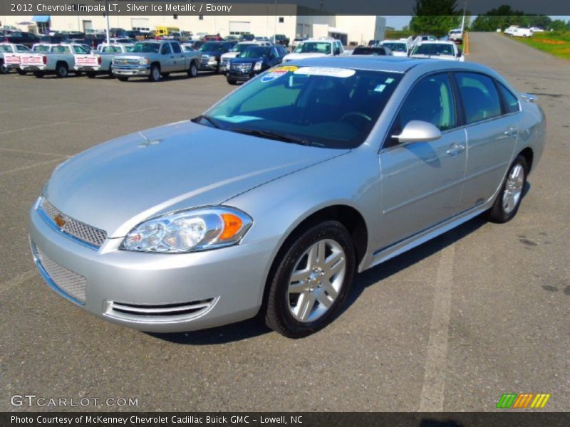 Silver Ice Metallic / Ebony 2012 Chevrolet Impala LT