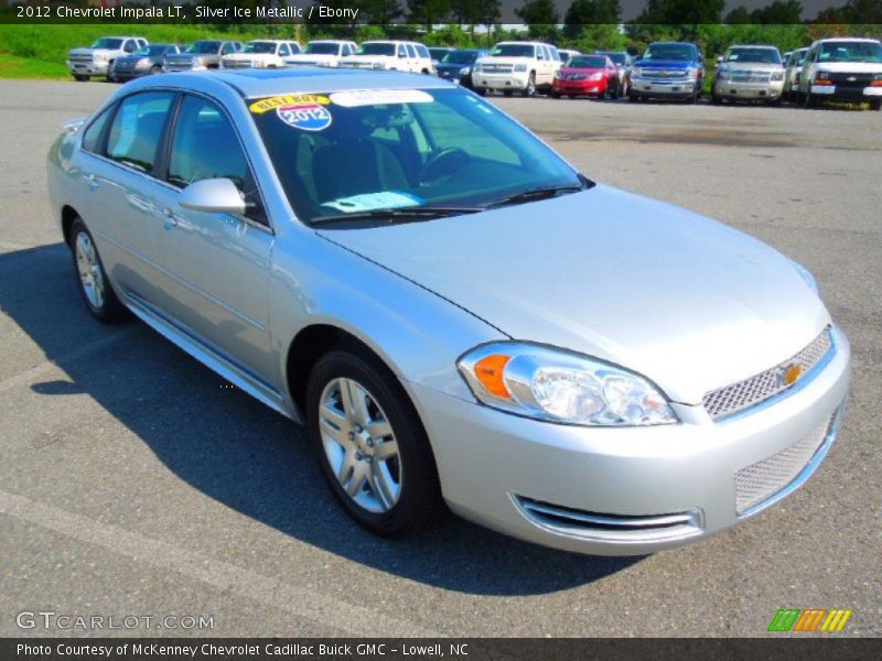 Silver Ice Metallic / Ebony 2012 Chevrolet Impala LT