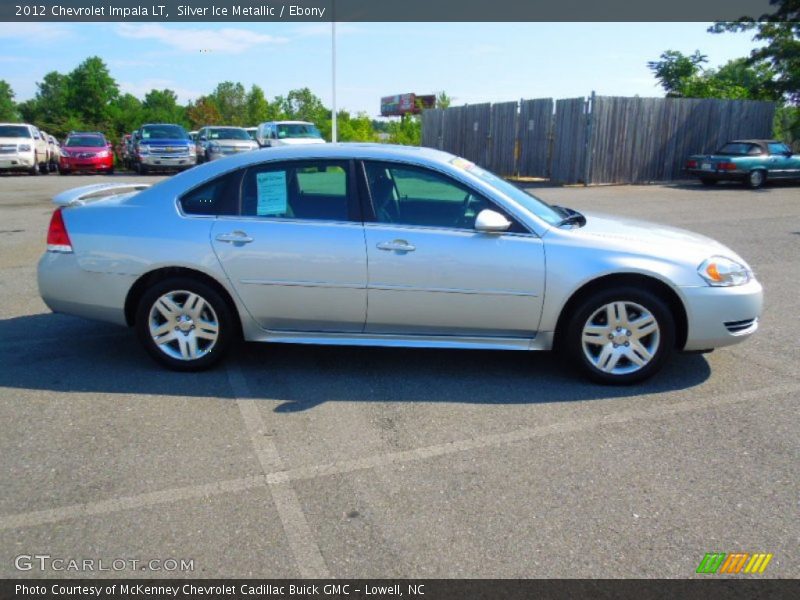 Silver Ice Metallic / Ebony 2012 Chevrolet Impala LT