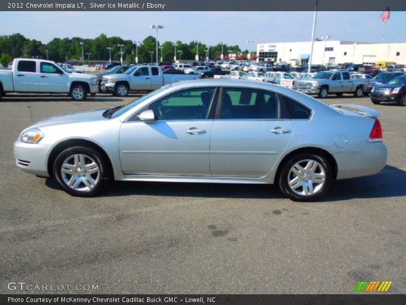 Silver Ice Metallic / Ebony 2012 Chevrolet Impala LT