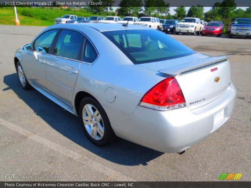 Silver Ice Metallic / Ebony 2012 Chevrolet Impala LT