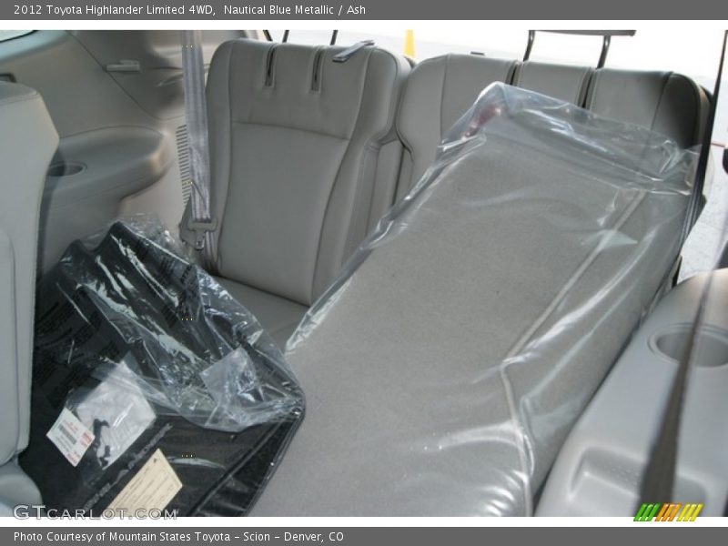 Nautical Blue Metallic / Ash 2012 Toyota Highlander Limited 4WD