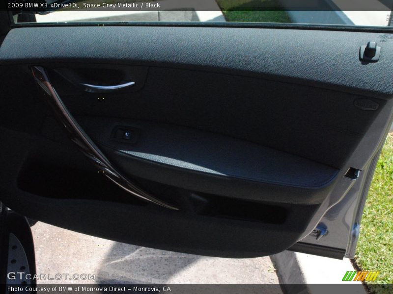 Space Grey Metallic / Black 2009 BMW X3 xDrive30i