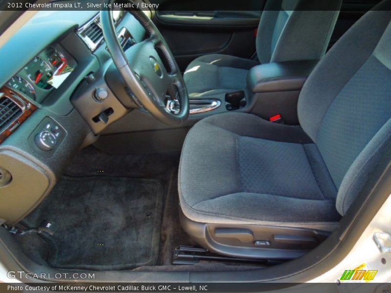 Silver Ice Metallic / Ebony 2012 Chevrolet Impala LT