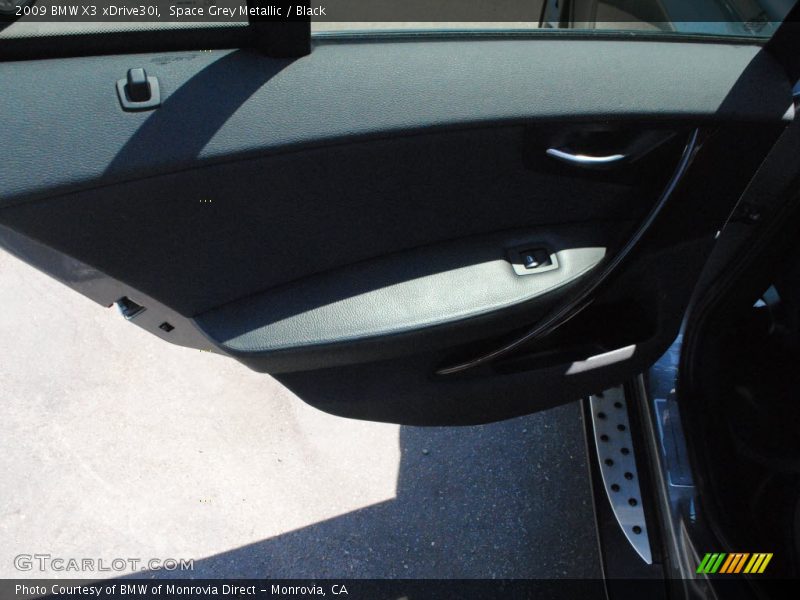 Space Grey Metallic / Black 2009 BMW X3 xDrive30i