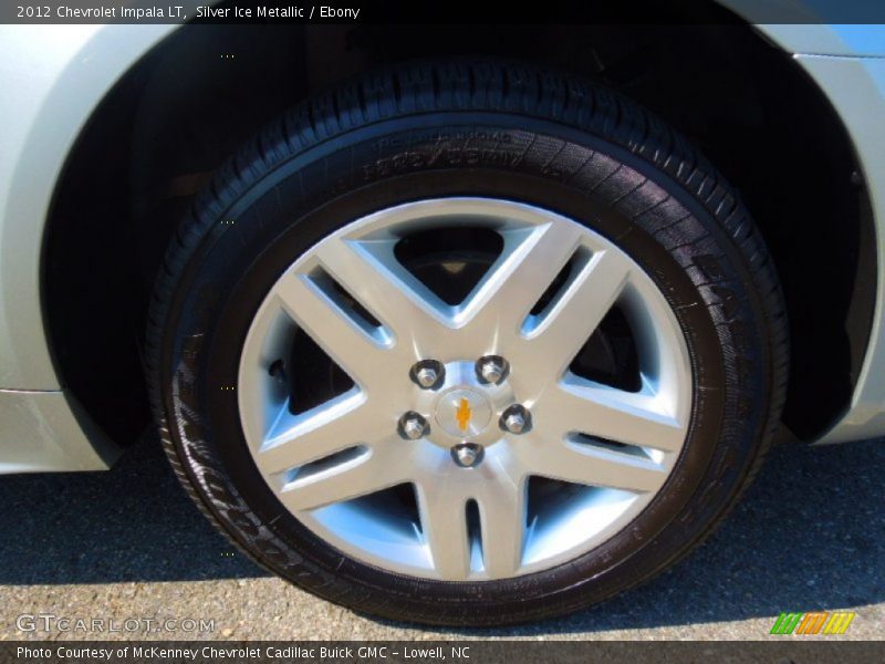 Silver Ice Metallic / Ebony 2012 Chevrolet Impala LT