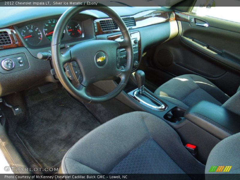 Silver Ice Metallic / Ebony 2012 Chevrolet Impala LT