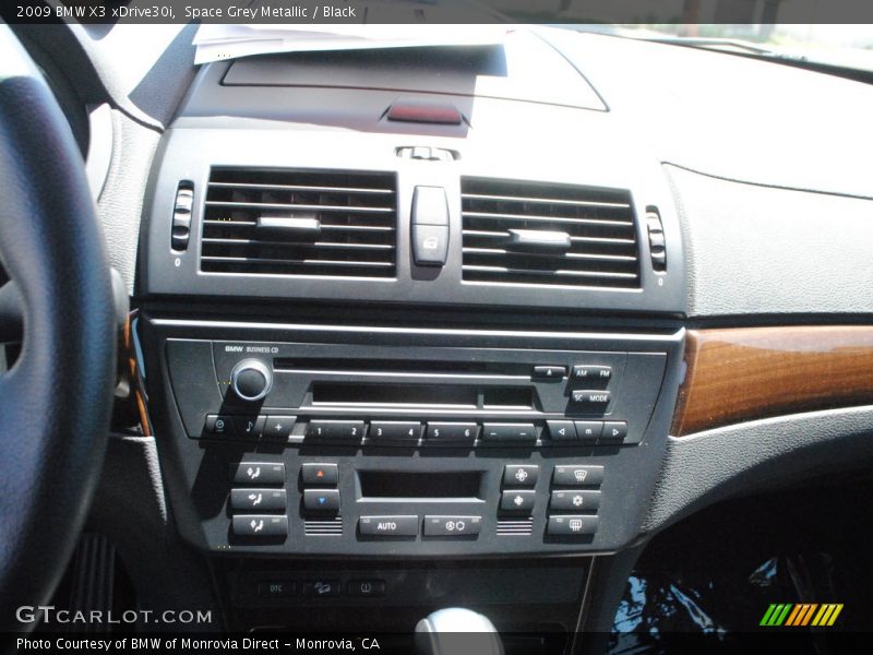 Space Grey Metallic / Black 2009 BMW X3 xDrive30i