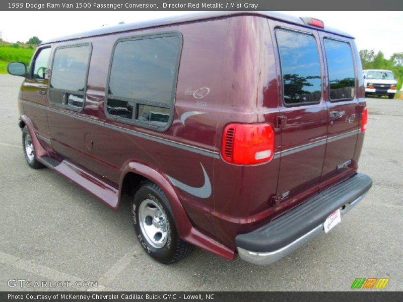  1999 Ram Van 1500 Passenger Conversion Director Red Metallic