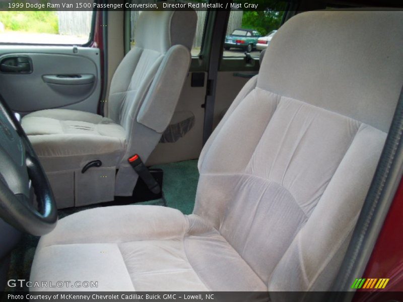 Director Red Metallic / Mist Gray 1999 Dodge Ram Van 1500 Passenger Conversion