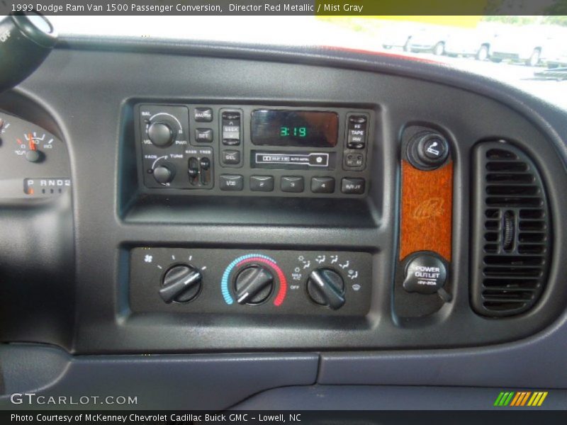 Controls of 1999 Ram Van 1500 Passenger Conversion