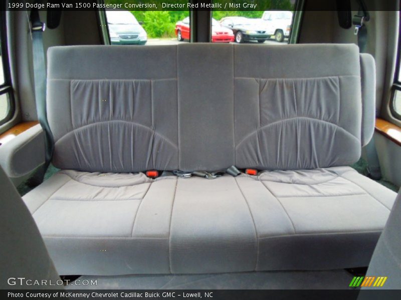 Rear Seat of 1999 Ram Van 1500 Passenger Conversion