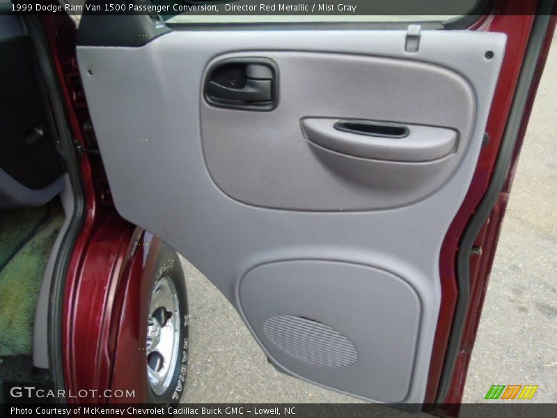 Director Red Metallic / Mist Gray 1999 Dodge Ram Van 1500 Passenger Conversion