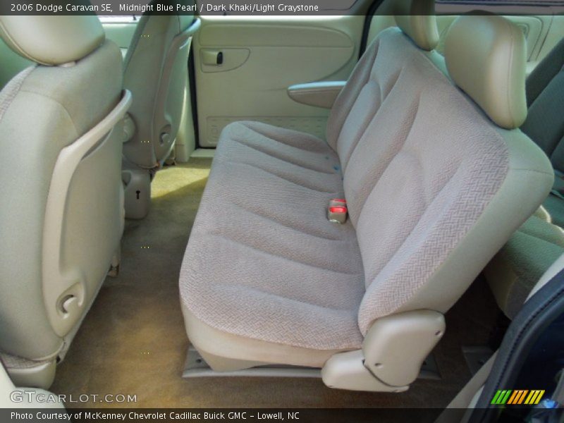 Midnight Blue Pearl / Dark Khaki/Light Graystone 2006 Dodge Caravan SE