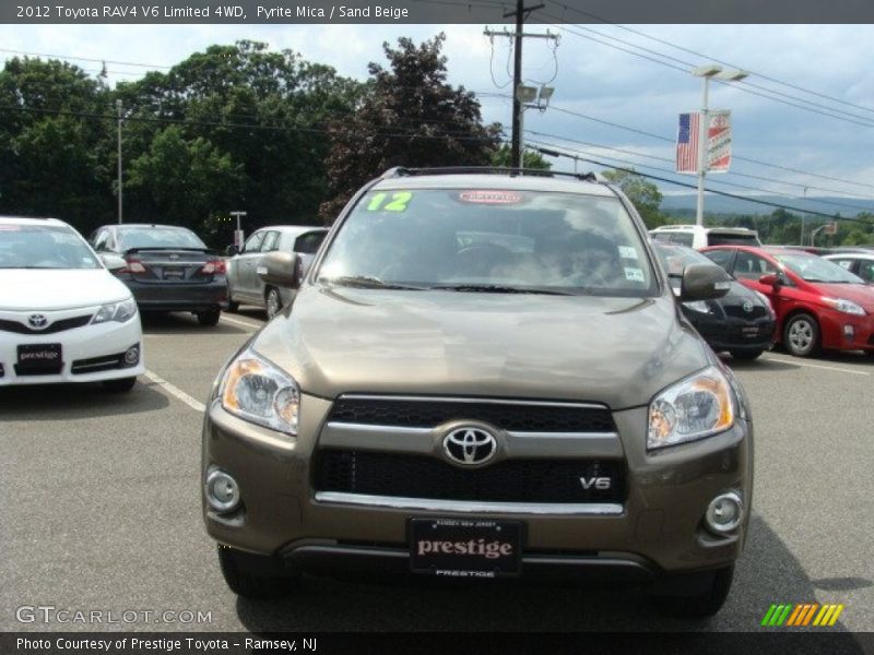 Pyrite Mica / Sand Beige 2012 Toyota RAV4 V6 Limited 4WD