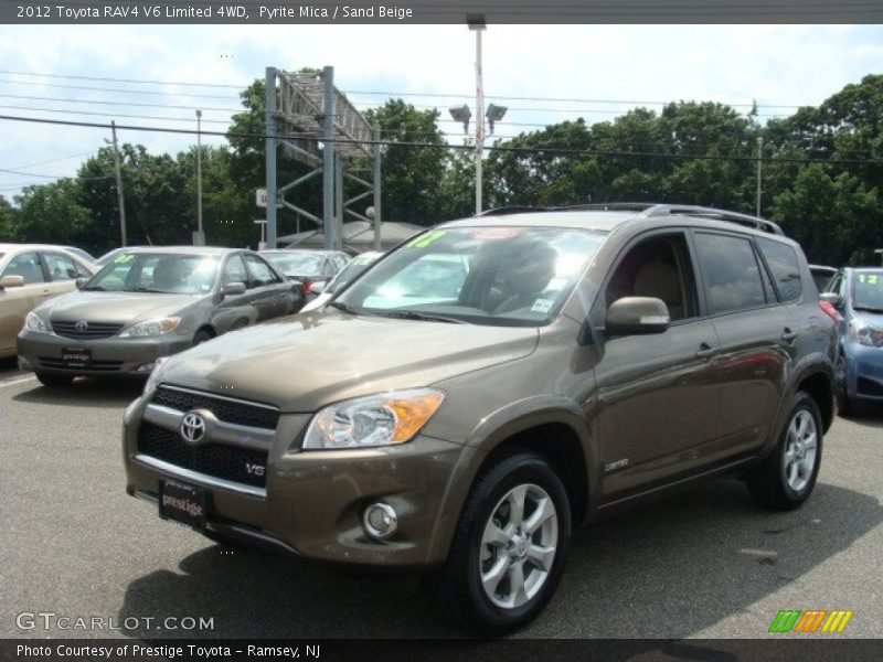 Pyrite Mica / Sand Beige 2012 Toyota RAV4 V6 Limited 4WD