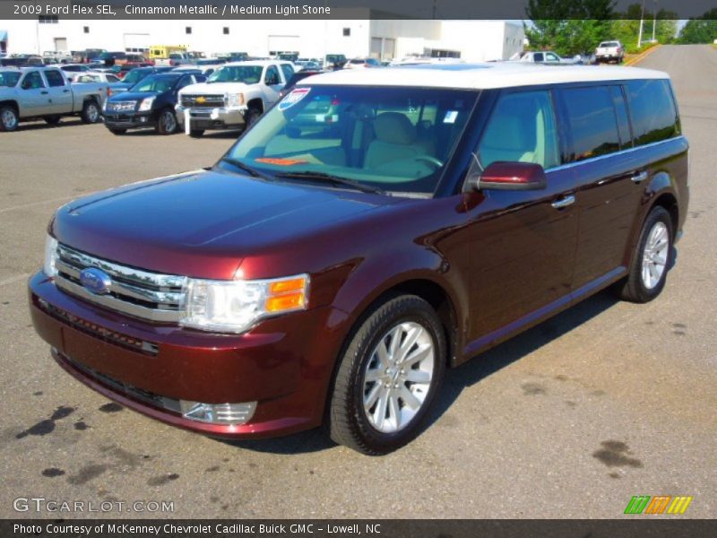 Cinnamon Metallic / Medium Light Stone 2009 Ford Flex SEL