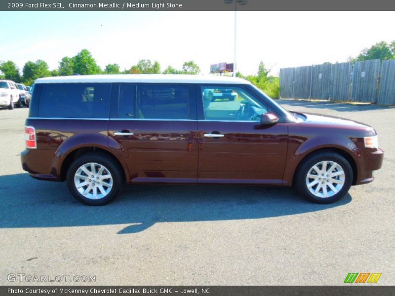 Cinnamon Metallic / Medium Light Stone 2009 Ford Flex SEL