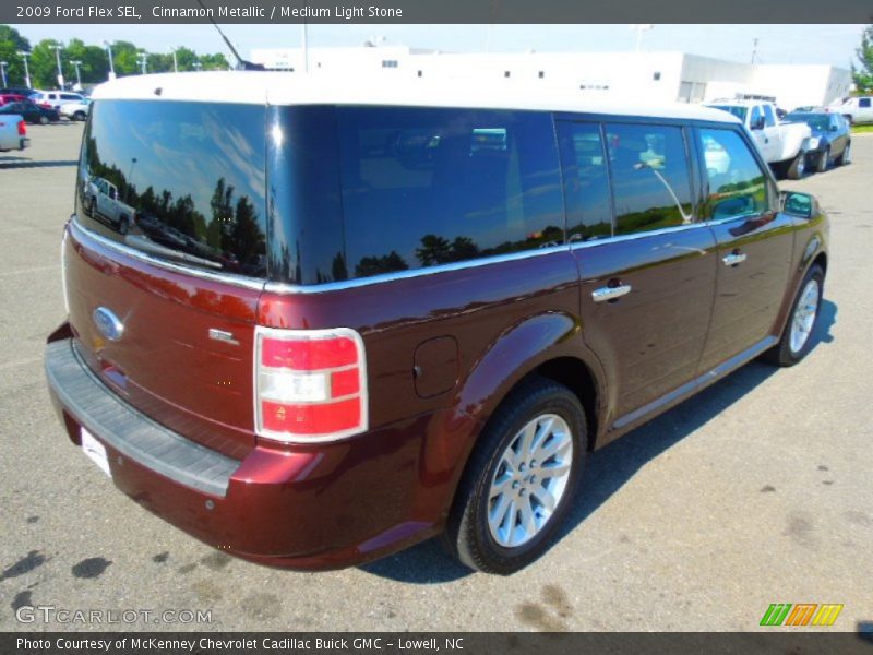 Cinnamon Metallic / Medium Light Stone 2009 Ford Flex SEL
