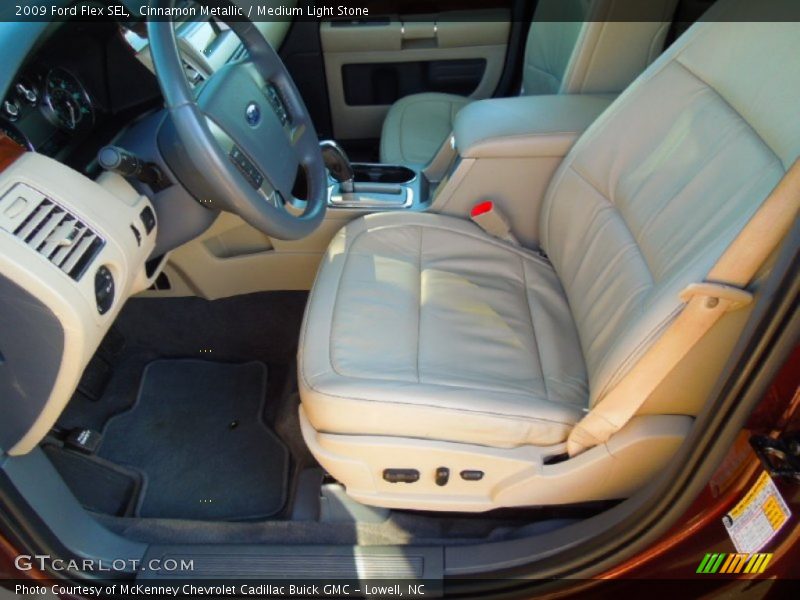 Cinnamon Metallic / Medium Light Stone 2009 Ford Flex SEL
