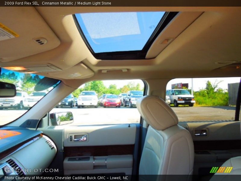 Cinnamon Metallic / Medium Light Stone 2009 Ford Flex SEL