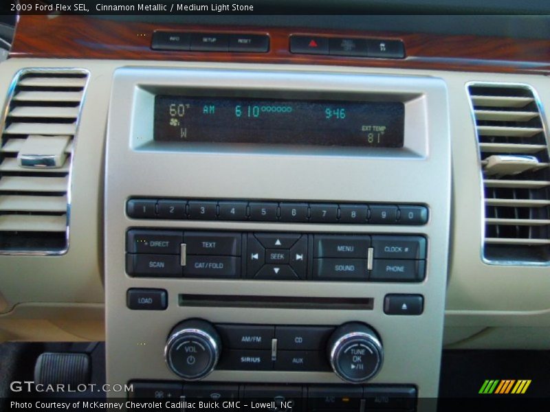 Cinnamon Metallic / Medium Light Stone 2009 Ford Flex SEL