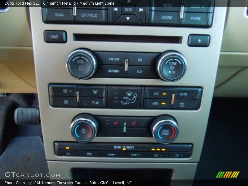 Cinnamon Metallic / Medium Light Stone 2009 Ford Flex SEL