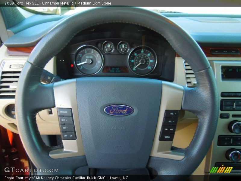 Cinnamon Metallic / Medium Light Stone 2009 Ford Flex SEL
