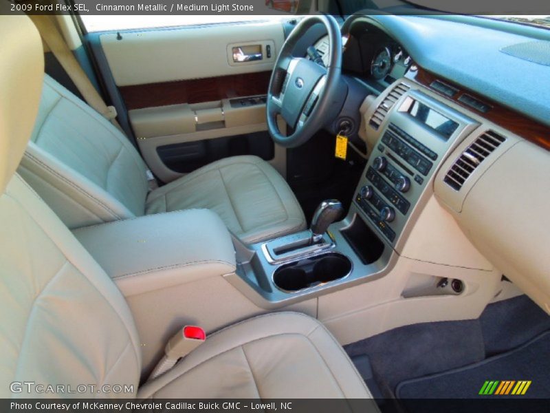 Cinnamon Metallic / Medium Light Stone 2009 Ford Flex SEL