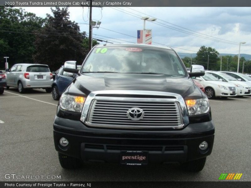 Black / Graphite Gray 2010 Toyota Tundra Limited Double Cab 4x4