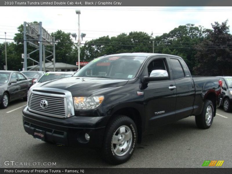 Black / Graphite Gray 2010 Toyota Tundra Limited Double Cab 4x4