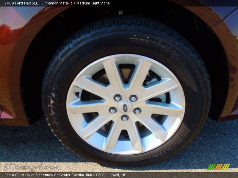 Cinnamon Metallic / Medium Light Stone 2009 Ford Flex SEL