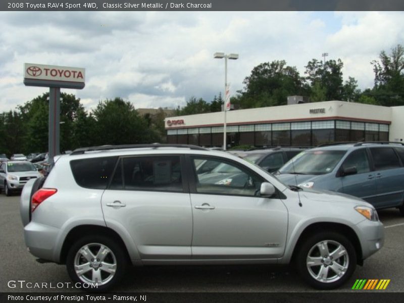 Classic Silver Metallic / Dark Charcoal 2008 Toyota RAV4 Sport 4WD